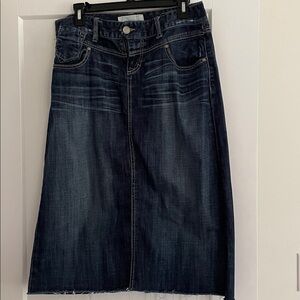 Maurice’s Dark Blue Denim Skirt